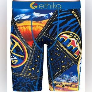 🔥sold out NWT kids Ethika Denver Nuggets basketball underwear🎄stocking stuffer